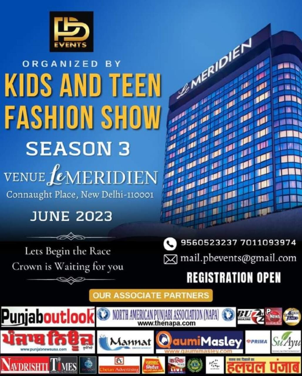 Teen and kids fashion show 2023 